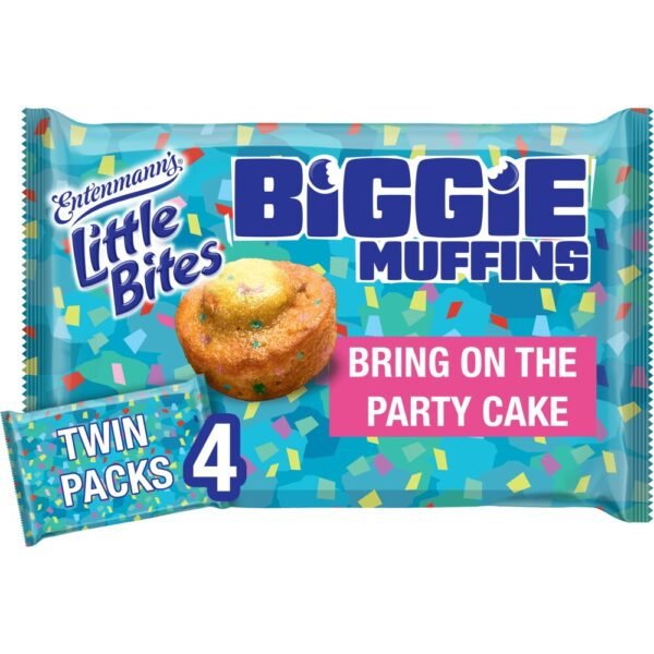 Entenmann's Little Bites Bring On The Party Cake Biggie Muffins