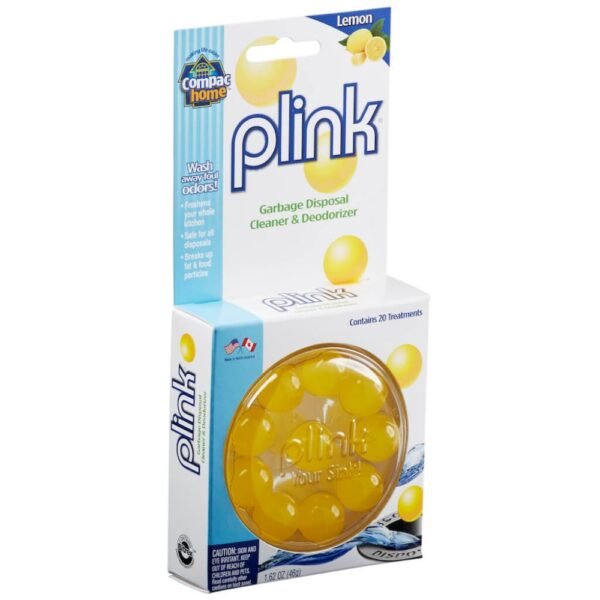 Compac Home™ Plink® Lemon Garbage Disposal Fresh Cleaner and Deodorizer