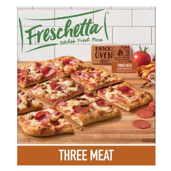 Freschetta Three Meat Medley Brick Oven Crust Frozen Pizza
