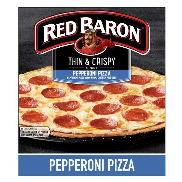 Red Baron Pepperoni Thin Crust Frozen Pizza