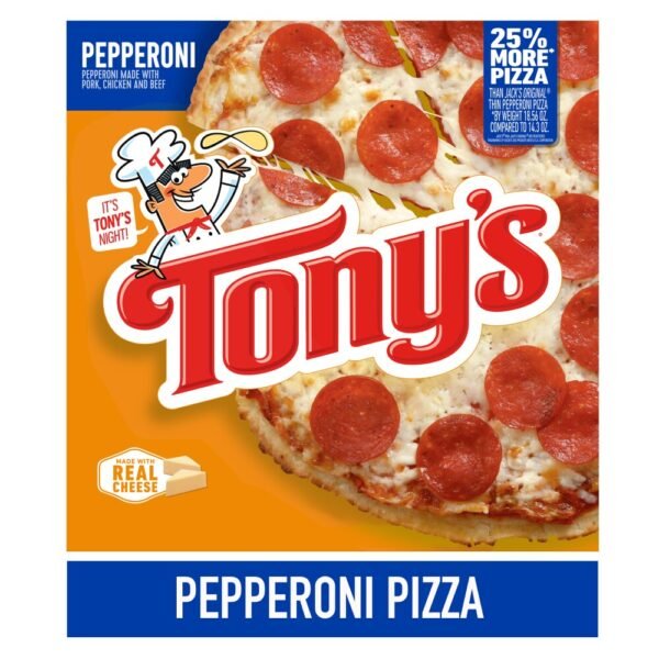 Tony's Pepperoni Pizzeria Style Crust Frozen Pizza