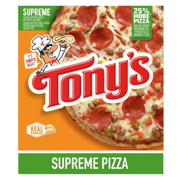 Tony's Supreme Pizzeria Style Crust Frozen Pizza