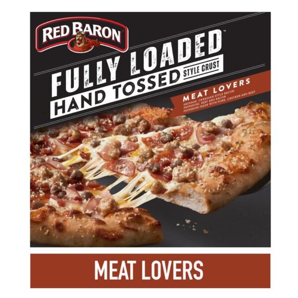Red Baron Fully Loaded Meat Lover's Hand Tossed Crust Frozen Pizza