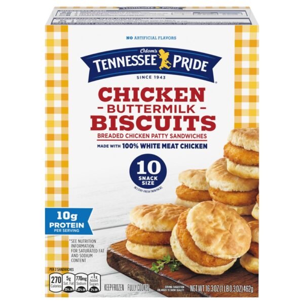 Odom's Tennessee Pride® Chicken & Buttermilk Biscuit Sandwiches 10 Count