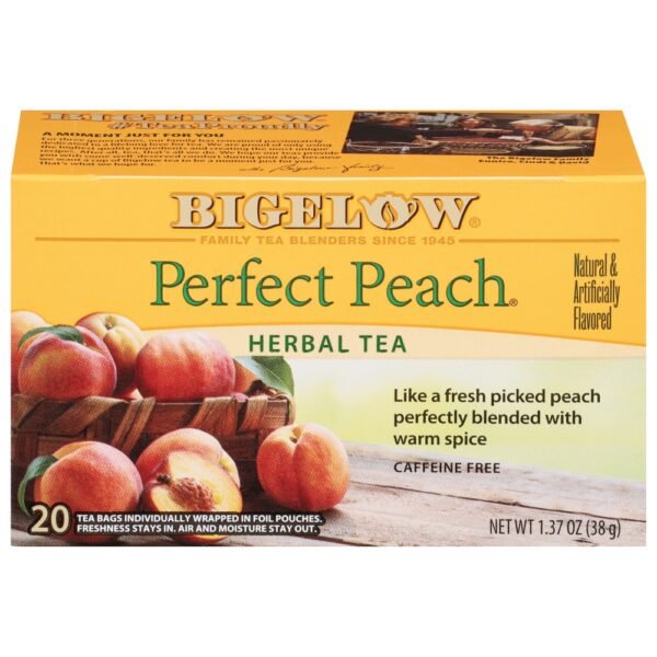Bigelow® Perfect Peach® Herbal Tea Bags