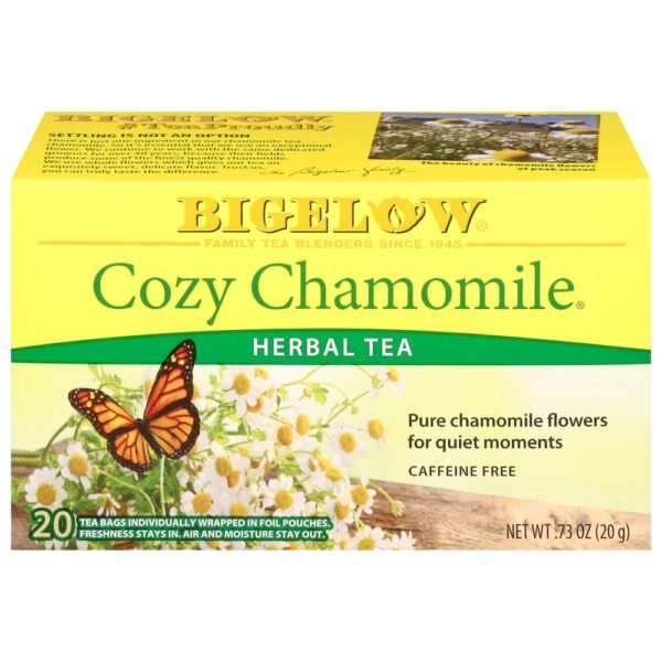 Bigelow® Cozy Chamomile® Caffeine Free Herbal Tea Bags