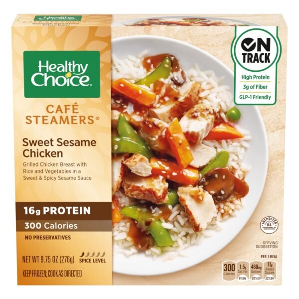 Healthy Choice® Cafe Steamers® Sweet Sesame Glazed Chicken Frozen Meal