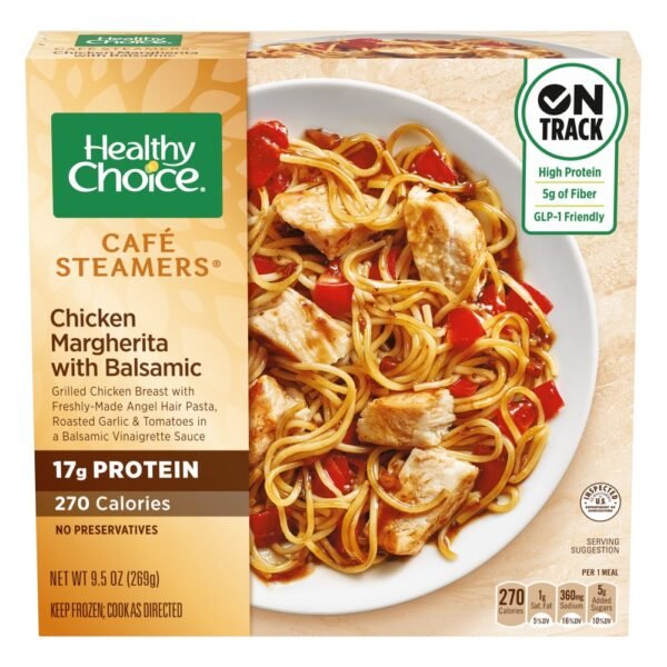 Healthy Choice Cafe Steamers Chicken Margherita With Balsamic Frozen Meal