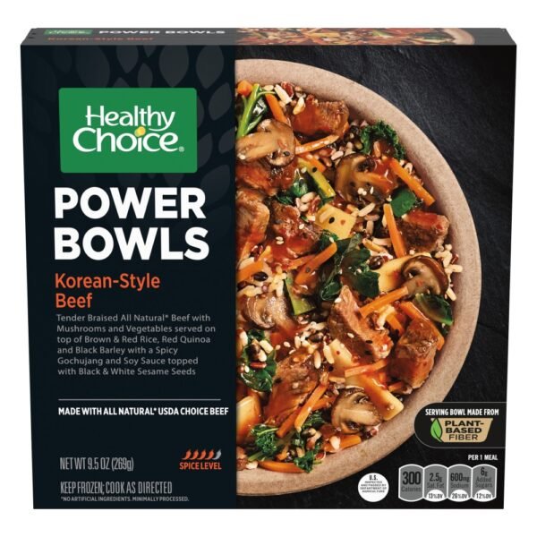 Healthy Choice Power Bowls Korean-Inspired Beef Frozen Meal