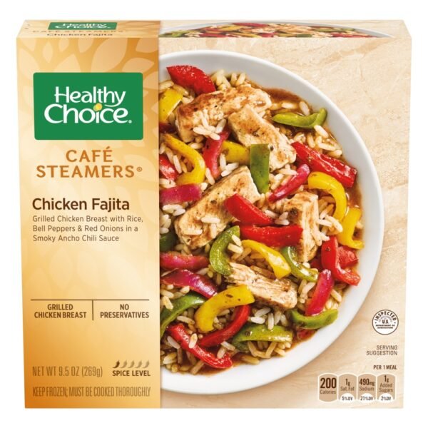 Healthy Choice Cafe Steamers Fajita Chicken Frozen Meal