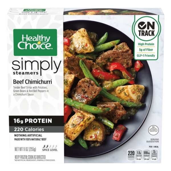 Healthy Choice Simply Steamers Beef Chimichurri Frozen Meal