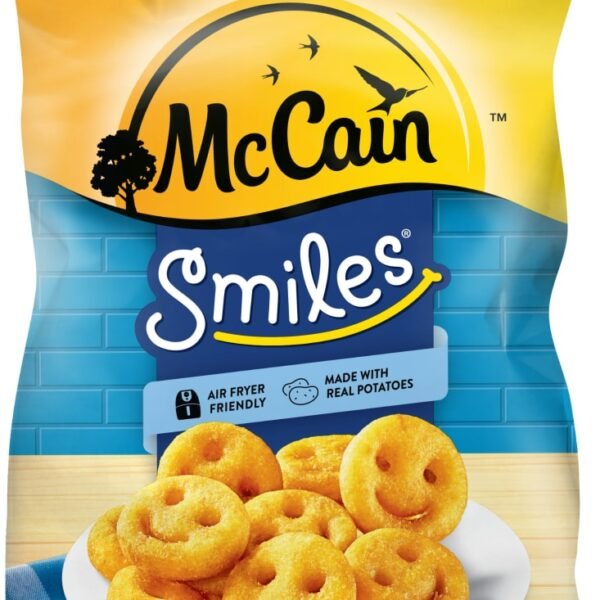 McCain Smiles Mashed Potato Shapes, Frozen Potatoes