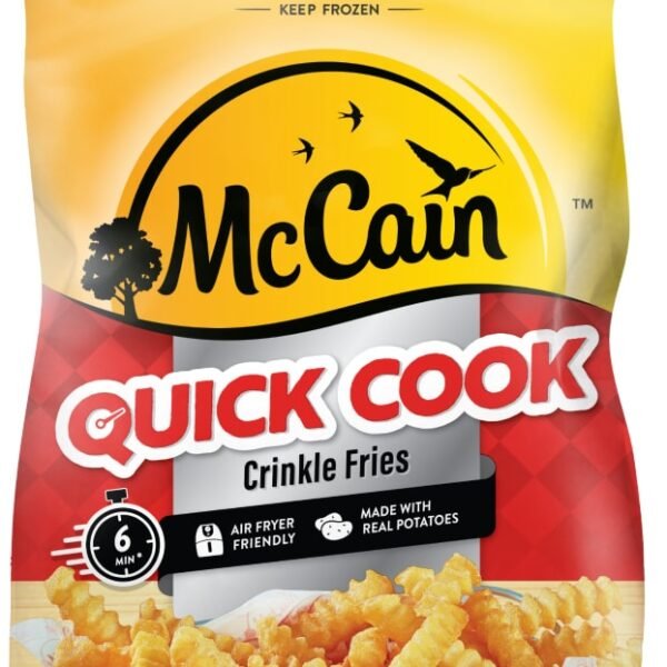 McCain Quick Cook Crinkle Fries, Frozen Potatoes