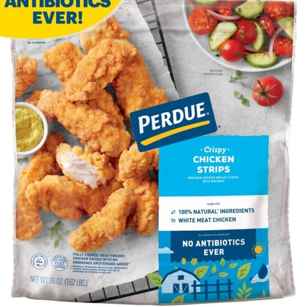 Perdue® Frozen Fully Cooked Breaded Crispy Chicken Breast Strips