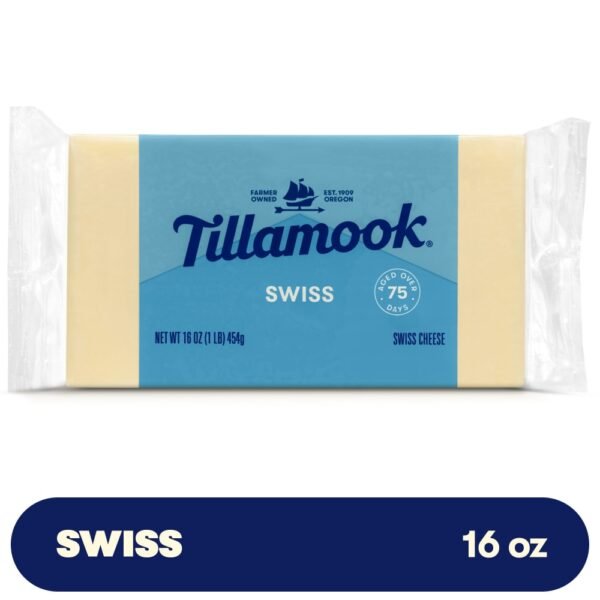 Tillamook® Aged Swiss Block Cheese