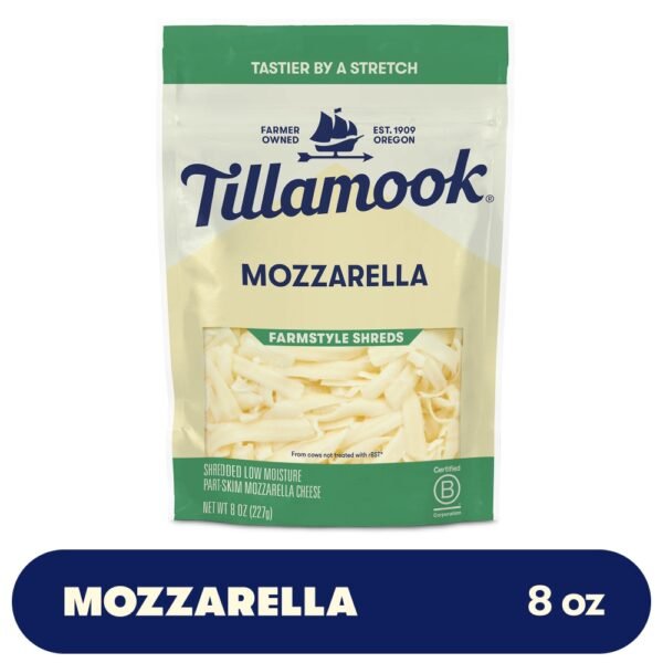 Tillamook® Mozzarella Shredded Cheese Farmstyle