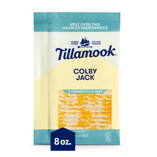 Tillamook® Colby-Jack Sliced Cheese Farmstyle