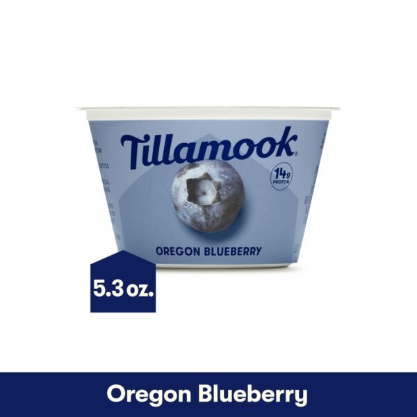 Tillamook Oregon Blueberry Low Fat Greek Yogurt Cup