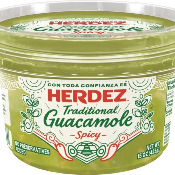 Herdez Traditional Spicy Guacamole 15 oz