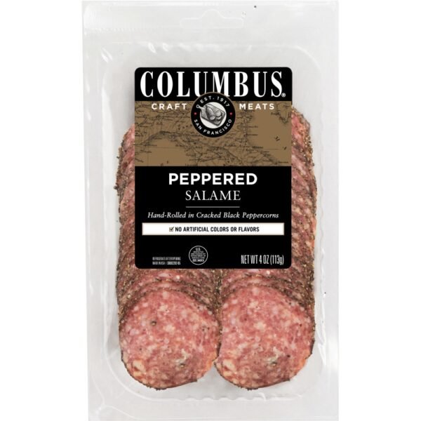 Columbus® Sliced Peppered Salame