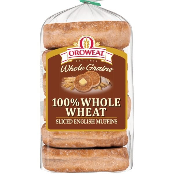 Oroweat Whole Grains Whole Wheat English Muffins