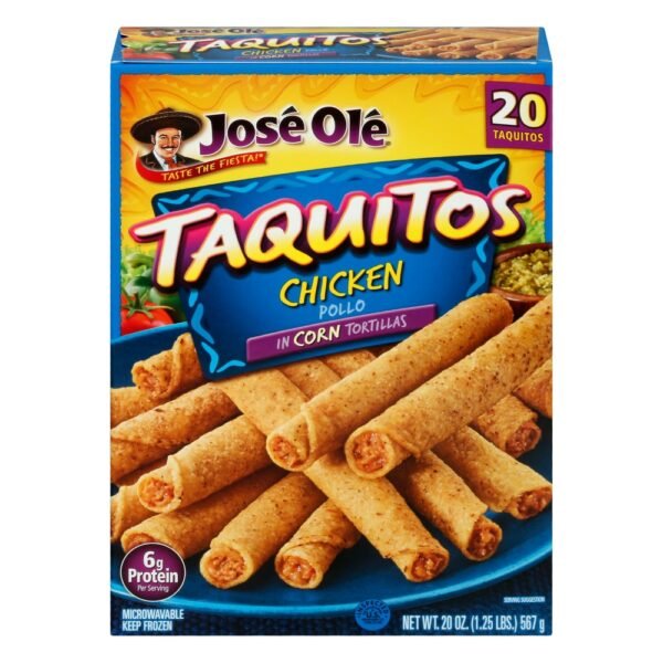 Jose Ole® Corn Tortilla Chicken Taquitos