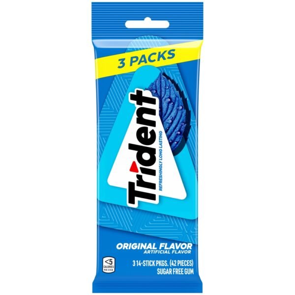 Trident Original Sugar Free Gum Multi Pack