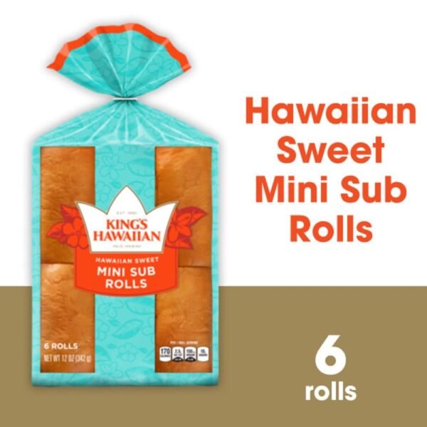 King's Hawaiian® Sweet Mini Sub Rolls