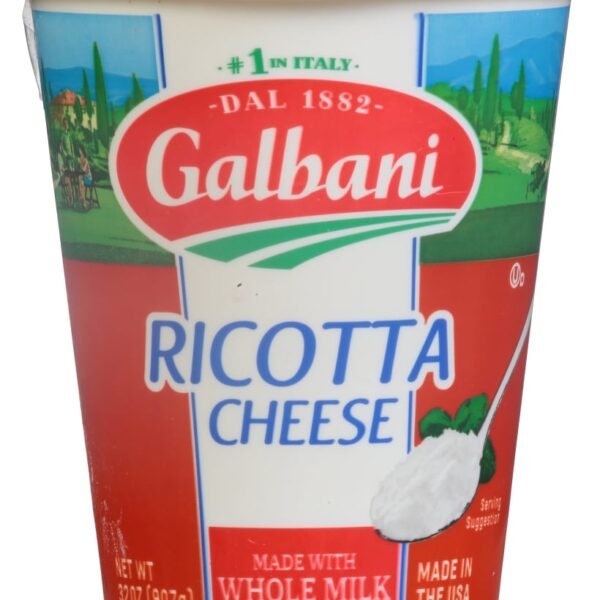 Galbani Whole Milk Ricotta Cheese, 32 oz