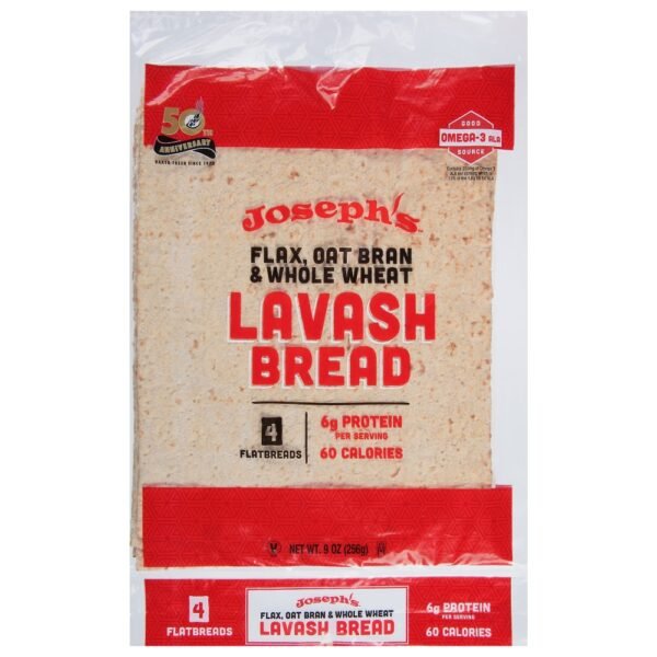 Joseph's™ Flax Oat Bran Whole Wheat Lavash Bread