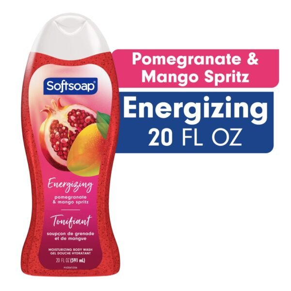 Softsoap Body Wash Moisturizing Juicy Pomegranate & Mango Scent