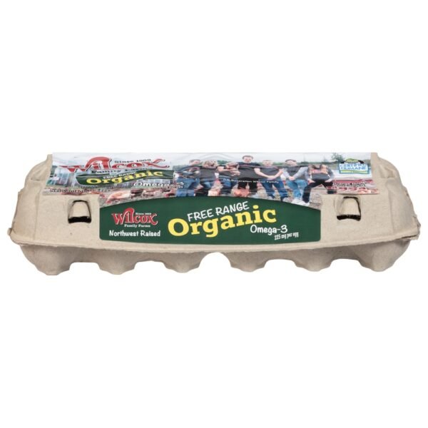 Wilcox Free Range Large Brown Organic Omega-3 Eggs