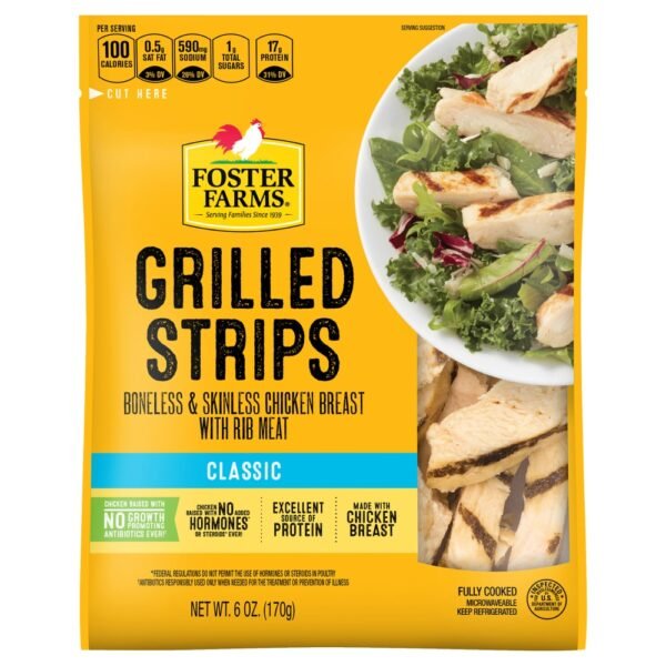 Foster Farms Fully Cooked Classic Grilled Strips