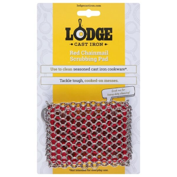 Lodge® Scrubbing Pad Red Chainmail