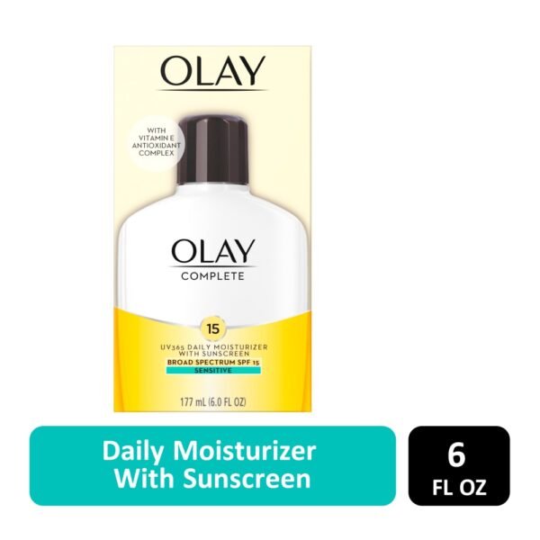 Olay Complete All Day Facial Moisturizer with SPF 15 for Sensitive Skin