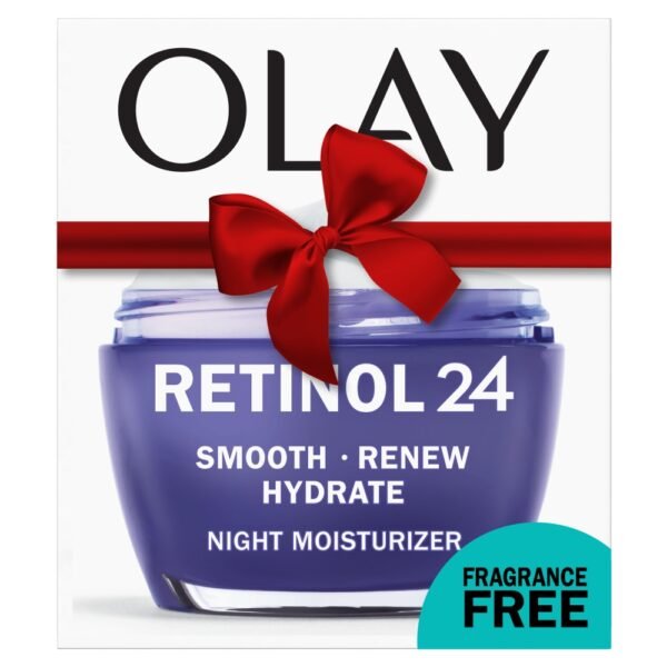 Olay Retinol 24 Face Moisturizer, 1.7 oz Anti-Aging Night Face Cream with Retinol
