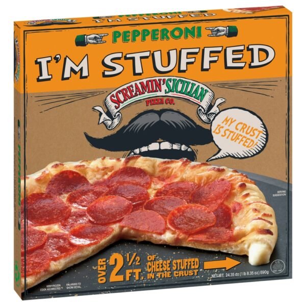 Screamin Sicilian™ Pepperoni Stuffed Crust Frozen Pizza