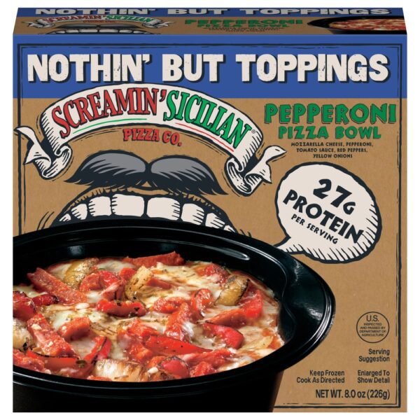 Screamin' Sicilian® Pepperoni Pizza Bowl