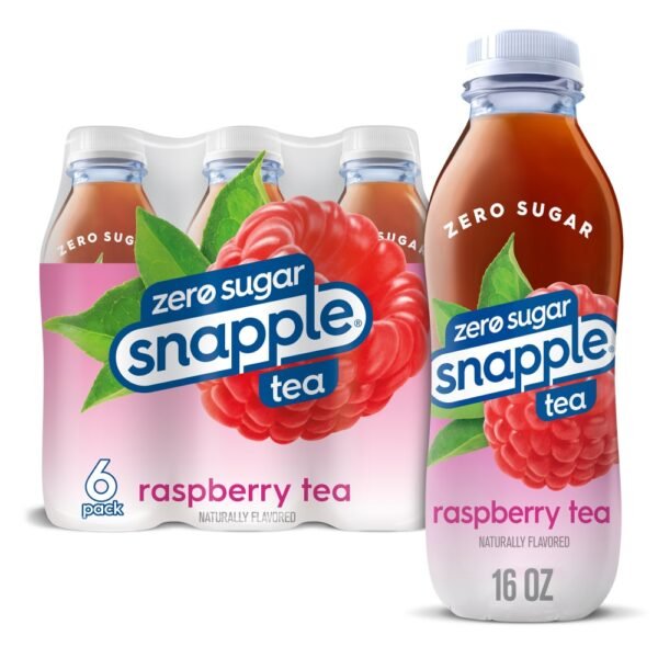 Snapple Zero Sugar Raspberry Iced Tea Multipack Bottles