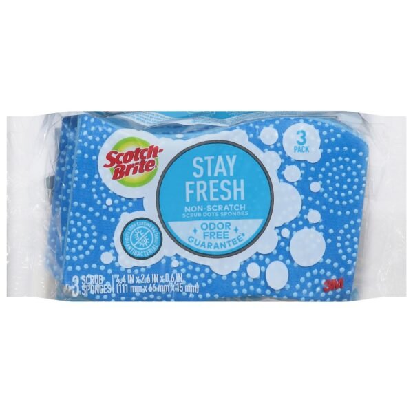 Scotch-Brite® Scrub Dots Non-Scratch Scrub Sponges