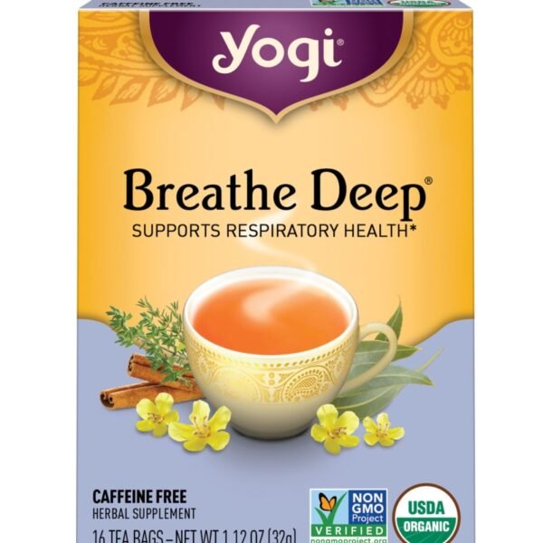 Yogi Breath Deep Herbal Organic Tea Bags