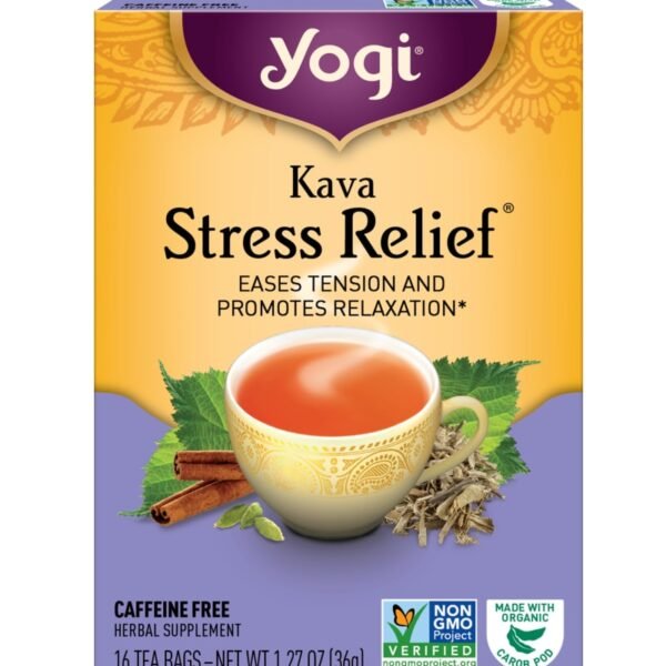 Yogi Kava Stress Relief Herbal Tea Bags