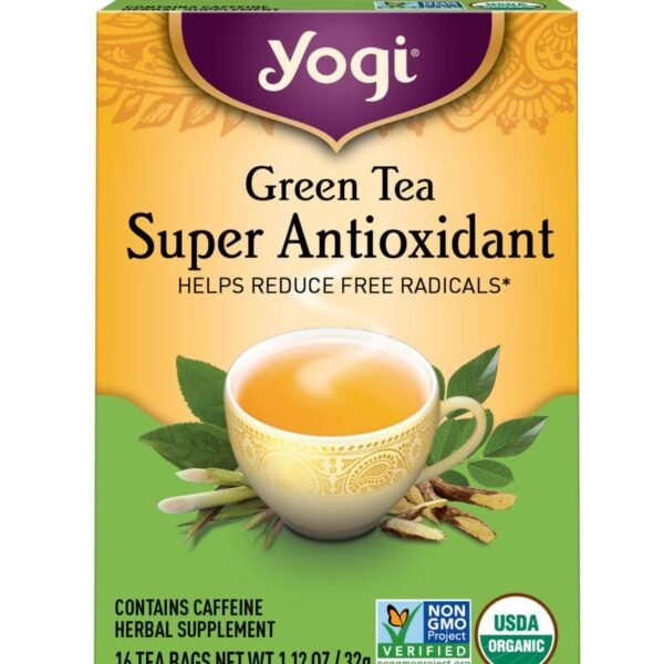Yogi Green Tea Super Antioxidant Organic Green Tea Bags