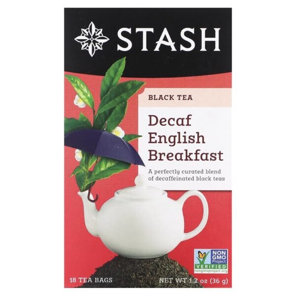 Stash Decaf English Breakfast Black Tea Bags
