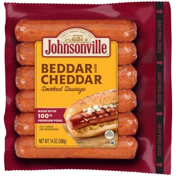 Johnsonville® Beddar with Cheddar Smoked Sausage Links