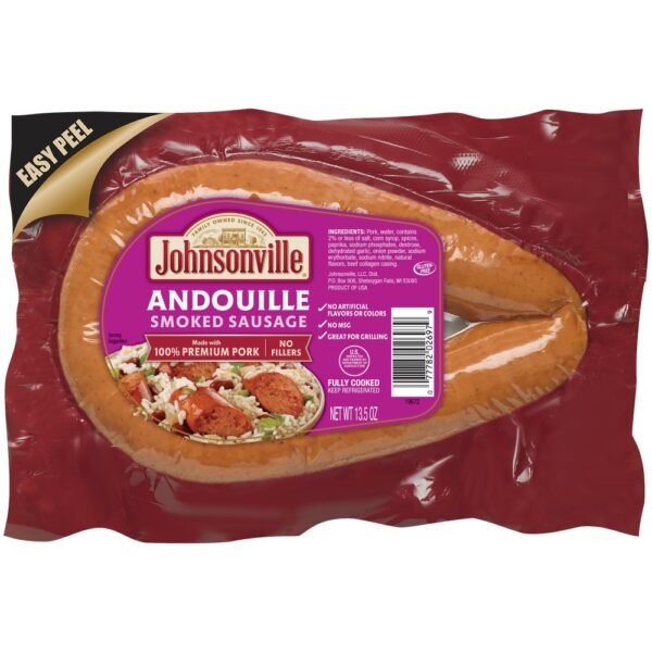 Johnsonville® Andouille Smoked Pork Rope Sausage