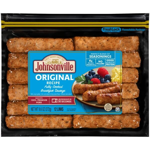 Johnsonville® Fully Cooked Original Breakfast Sausage Links