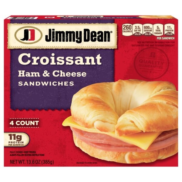 Jimmy Dean® Ham & Cheese Croissant Sandwiches