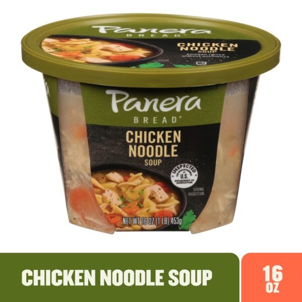 Panera Bread Ready-to-Heat Chicken Noodle Soup Cup