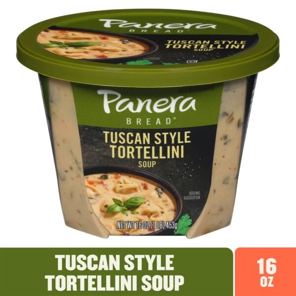 Panera Bread Ready-to-Heat Tuscan Style Tortellini Soup Cup